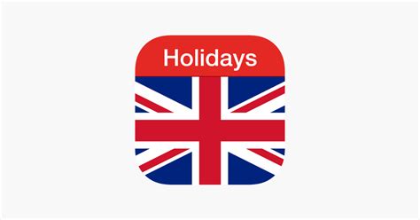 ‎uk Holidays 2024 Edition On The App Store