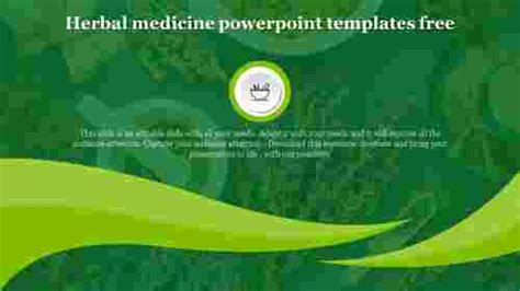 Extraordinary Herbal Medicines Science Powerpoint Slides