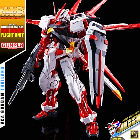 Bandai Master Grade Mg Mbf P02 Gundam Astray Red Frame Flight Unit