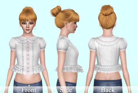 Mod The Sims Lace Dreams Lolita Blouse And Skirt