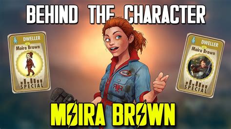 Behind The Character Moira Brown Fallout Youtube