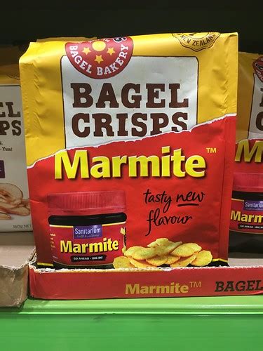 Bagel Crisps Marmite Very Kiwi Flavor Likethegrandcanyon Flickr