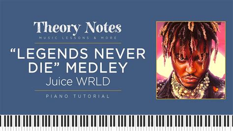 Juice Wrld Legends Never Die Piano Medley Tutorial Youtube