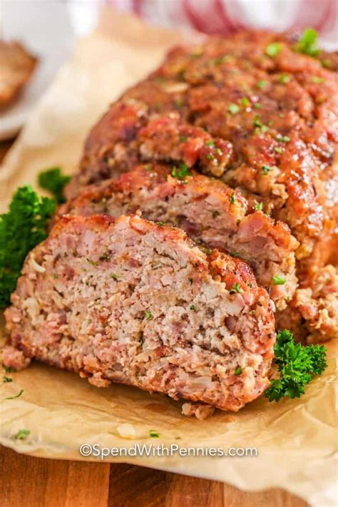 This Easy Ham Loaf Recipe Is Made With A Combination Of Ground Pork And