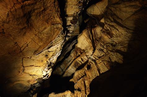 Fond Décran La Grotte Formation Spéléologie Speleothem Roche