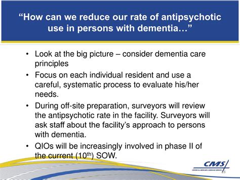 Ppt Improving Dementia Care And Reducing Unnecessary Use Of