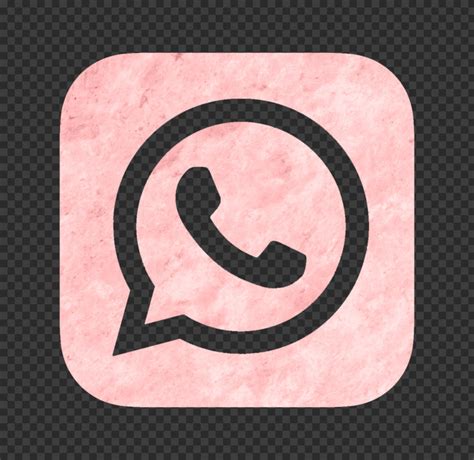 Whatsapp Logo Pink
