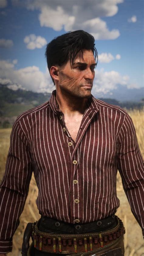 John With Different Hairstyles From Mp The Last In 2021 Red Dead