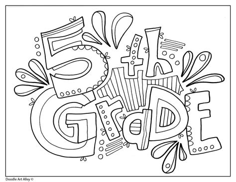 Coloring Pages 5th Grade Coloring Pages