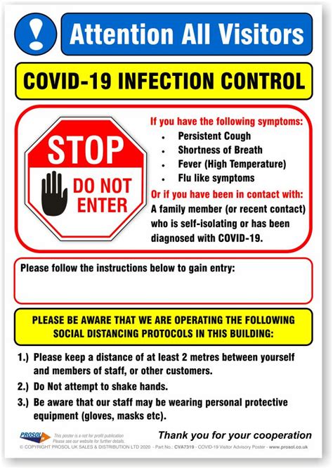 Covid 19 Infection Prevention And Control Poster All In One Photos