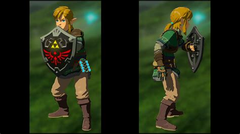 Black Hylian Shield At The Legend Of Zelda Tears Of The Kingdom Nexus