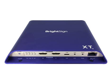 Brightsign Xt1144 Expanded Io Digital Signage Media Player H265 4k