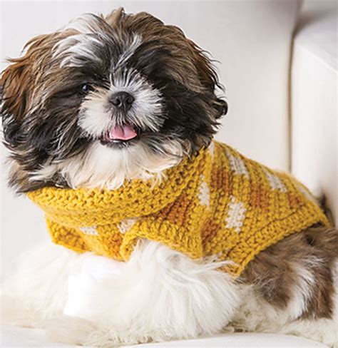 Sale Free Beginner Crochet Dog Sweater Patterns Free Printable Knee Usa