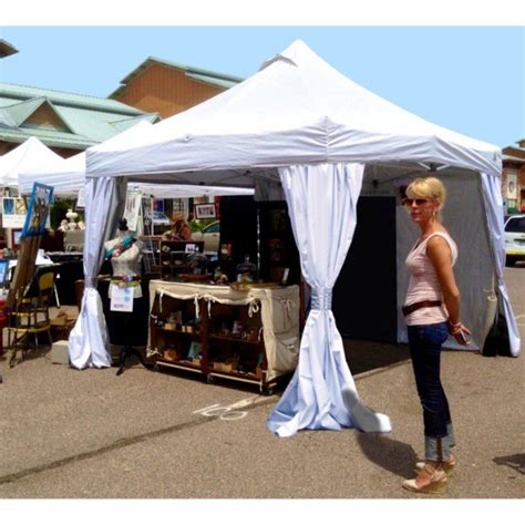 Create instant cover wherever it's needed with the adventure canopy tent. UnderCover 10'x10' Craft Show Instant Canopy with Clip-On ...