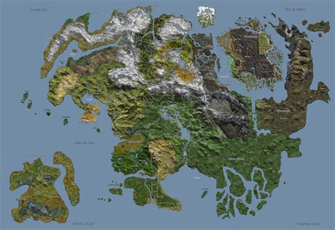 Tamriel Hd Module For Dynamic Map At Oblivion Nexus Mods And Community