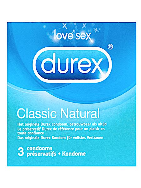 Durex Classic Naturel Condooms