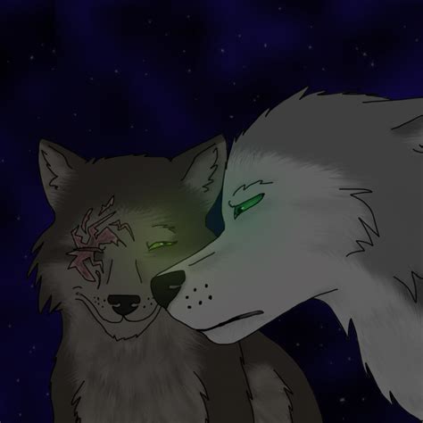 It derives from the gaelic fáel wolf. Faolan and Edme by Dawnshade1 on DeviantArt