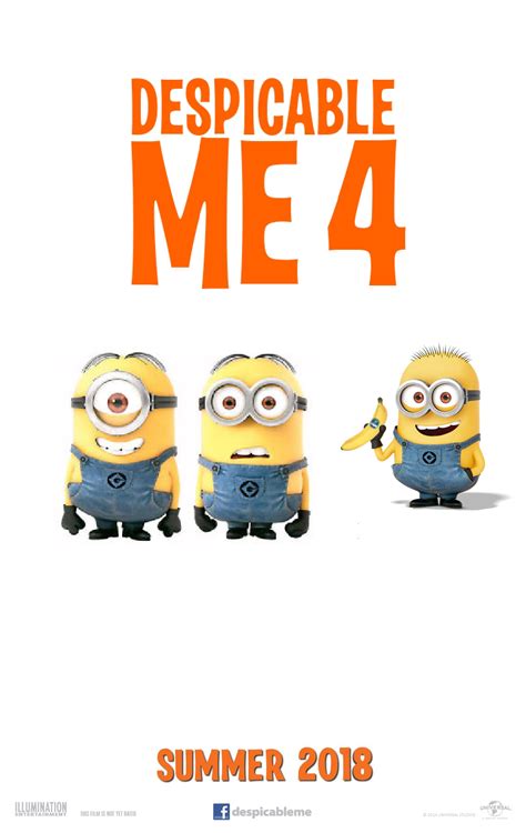 Image Despicable Me 4 2018 Teaser Poster Illumination