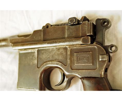 Mauser C96 Broomhandle Pistol W Stock And Holster