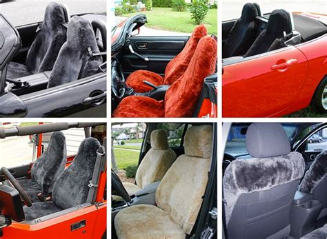 Sheepskin Seat Covers Made For Maximum Comfort Free Shipping