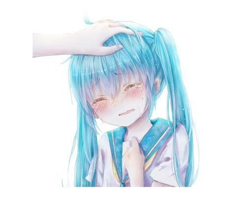 Sad Anime Girl Crying Pictures