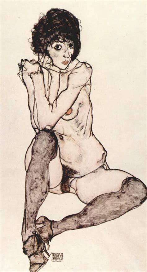 Mémoire l art érotique de 1850 a 1914 Egon Schiele