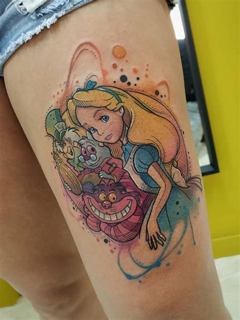 Ramón On Twitter Disney Tattoos Alice And Wonderland Tattoos Alice