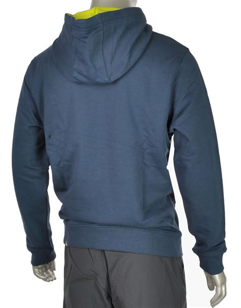 M Light Drew Peak Pullover Hoodie By The North Face Colour Blue