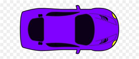 Purple Car Car Clipart Top View Flyclipart