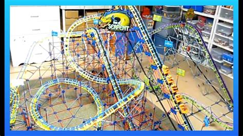 Knex Son Of Serpent Biggest Roller Coaster Review Knex Set 52242