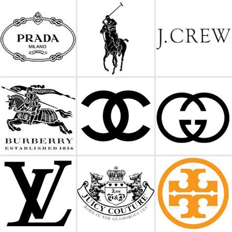◅▻ this could be your logo! Famous fashion designers Logos