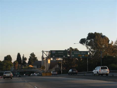 Interstate 110 South Aaroads California Highways