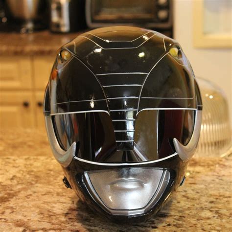 Black Mighty Morphin Power Ranger Helmet