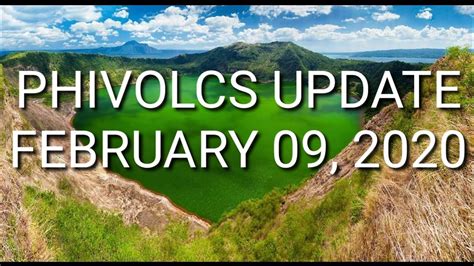Sulfur dioxide can be carried with wind, or cover an. PHIVOLCS LATEST TAAL VOLCANO UPDATE(February 09, 2020 ...