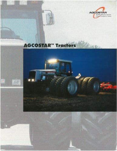 Agcostar Tractor 8425 Brochure