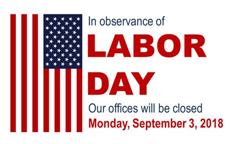 Closed For Labor Day Safecare Medical Center