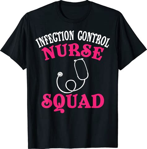 Infection Control Nurse Merch Funny Best Ts Icu Nurses