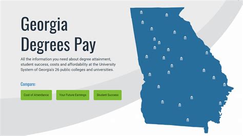 University System Of Georgia Study Finds Financial Value Of Usg Degree