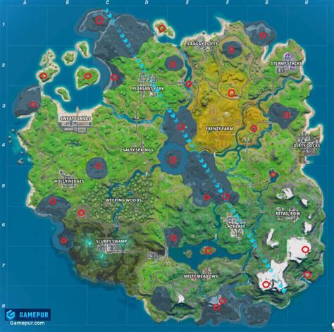 Fortnite Chapter 2 How To Find All Landmark Locations