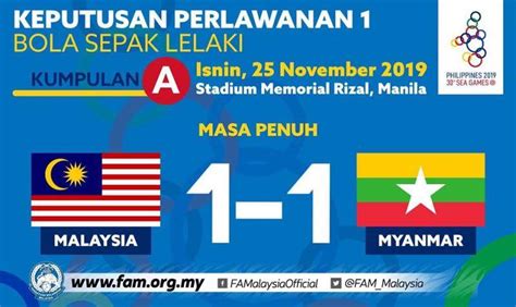 Teruskan sokongan anda kepada wira dan wirawati negara bersama stadium astro. Malaysia diikat Myanmar pada perlawanan pembukaan Sukan ...