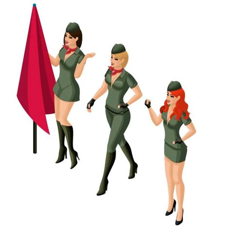 Military Pin Up Illustrations Royalty Free Vector Graphics And Clip Art