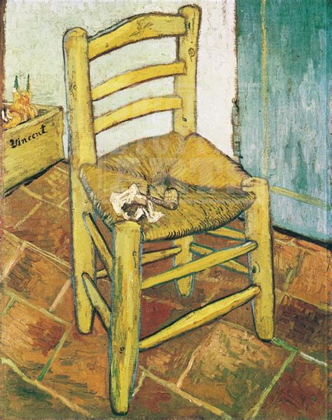 La Silla Van Gogh The Chair Van Gogh Art Van Van Gogh Art Vincent