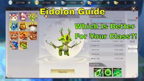 Perfect world mobile beginners guide: Perfect World Mobile Eidolon Guide & Which Is Best Your ...