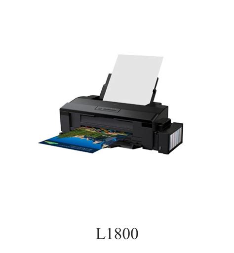 Epson quality and original warranty. Epson L1800 A3 Photo Ink Tank Printer