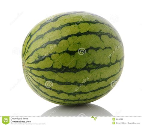 Whole Mini Seedless Watermelon Stock Photo Image Of Delicious Tasty