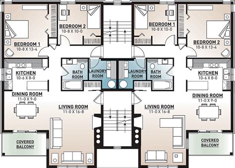 If not, then think about building a duplex plan, but with three or four units in a row. Victorian Style Multi-Family Plan 64952 with 7624 Sq Ft ...