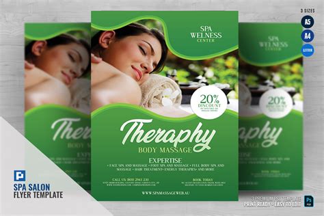Massage And Spa Services Flyer Graphic By Psdpixel · Creative Fabrica