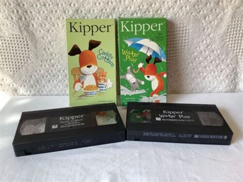 2 Kipper Vhs Videos “water Play” And “cuddly Critters Ebay