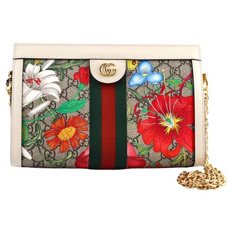 Gucci Ophidia Gg Flora Fabric Wallet Id