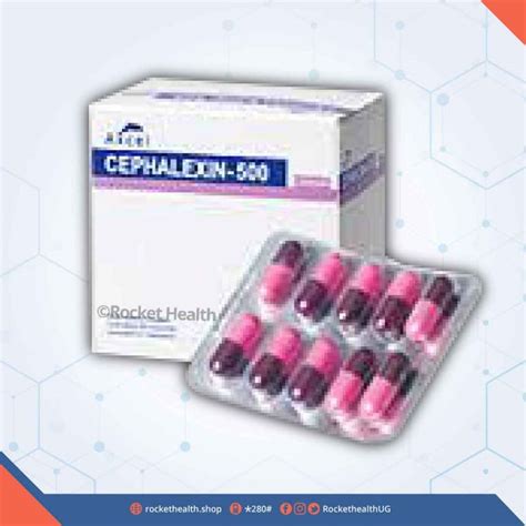 Cephalexin 500mg Axcel Capsule 10s Rocket Health